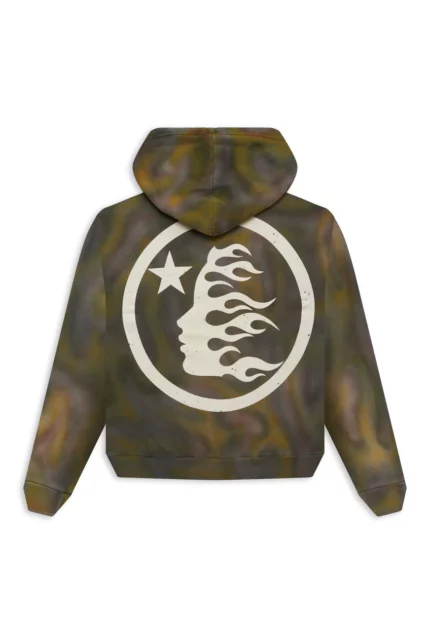 Classic Logo Airbrush Zip-Up Hellstar
