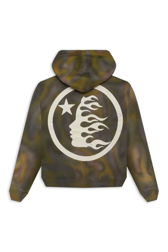 Classic Logo Airbrush Zip-Up Hellstar