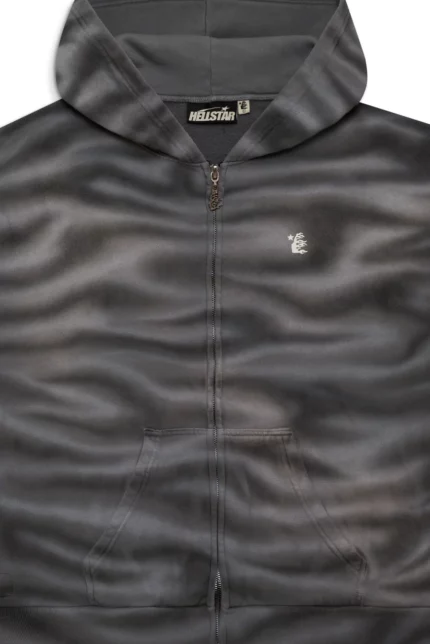 Classic Logo Airbrush Zip-Up Hellstar