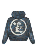 Hellstar Classic Logo Airbrush Zip-Up Grey