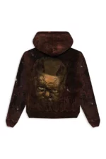 Hellstar Graffiti Hoodie Brown