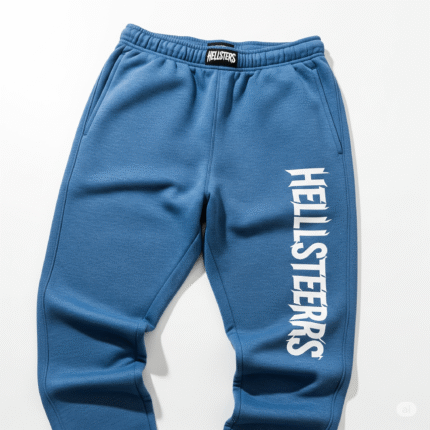 hellstar sweatpants blue