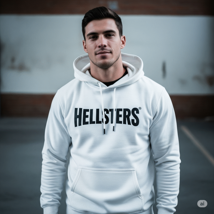 hellstar hoodie white