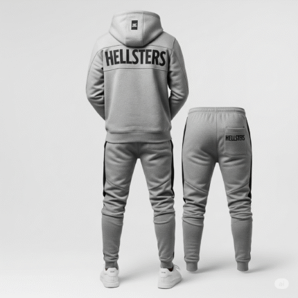 hellstar tracksuits Grey