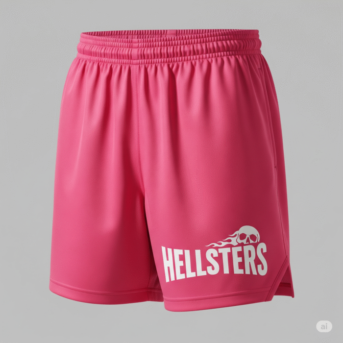 hellstar shorts pink