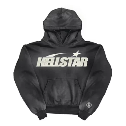 Gray-Hellstar Uniform Hoodie For Men’s
