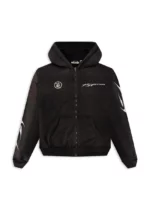 Hellstar Logo Zip-Up – Black
