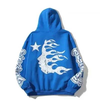 Blue Hellstar Hoodie