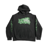 Black & Green-Hellstar Dragon Graphic Hoodie