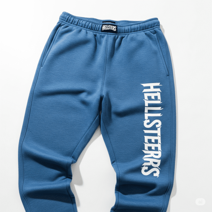 hellstar sweatpants blue